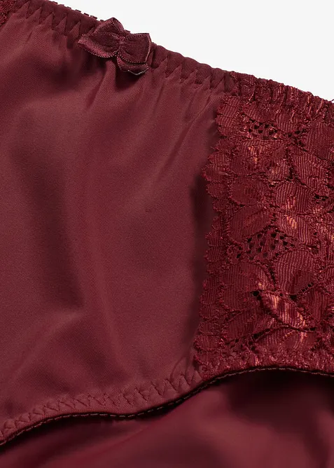 Maxislip met fijn kant (set van 2), bonprix