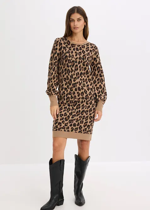 Gebreide jurk, bonprix