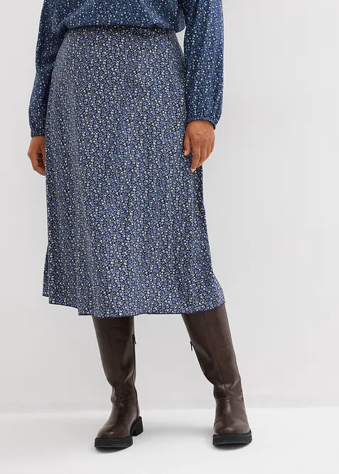 Midirok van soepele viscose, bonprix