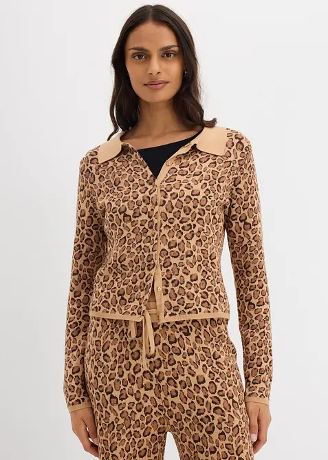 Fijngebreid vest, bonprix