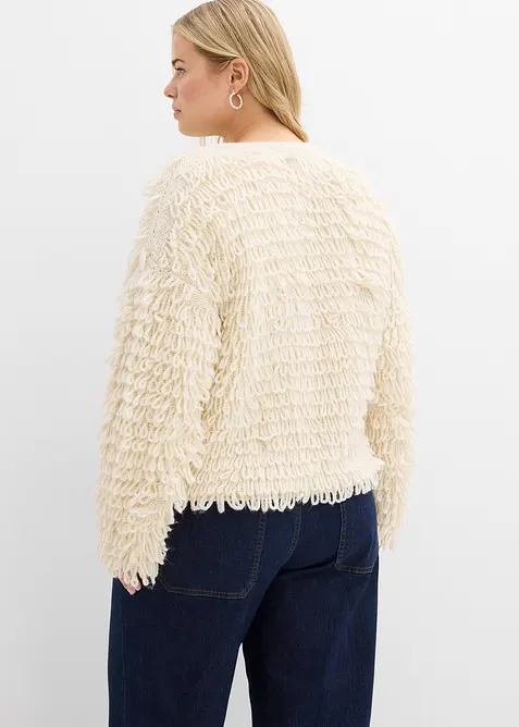 Grof gebreid vest, bonprix