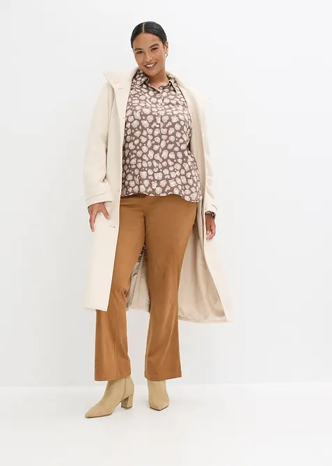 Viscose blouse met vleermuismouwen, bonprix