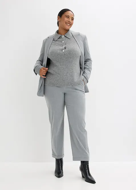 Polo-trui met wol, bonprix