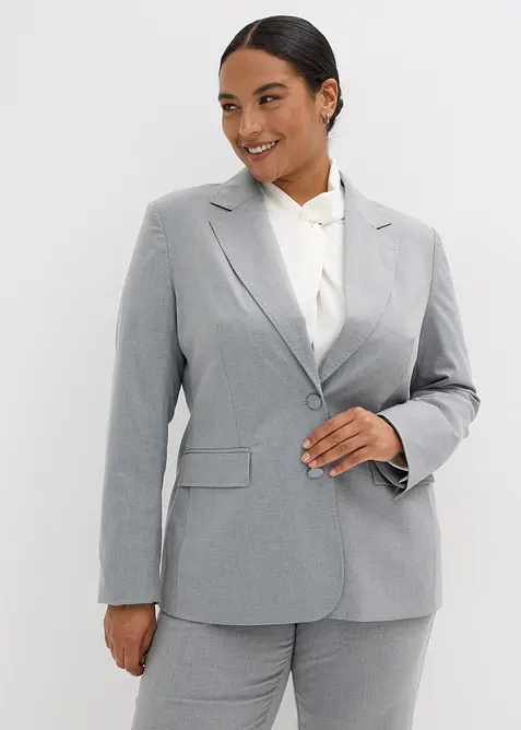 Blazer met decoratieve, handgeborduurde details, bonprix