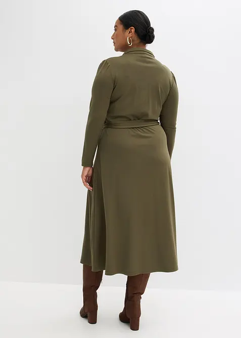 Overhemdjurk met viscose, bonprix