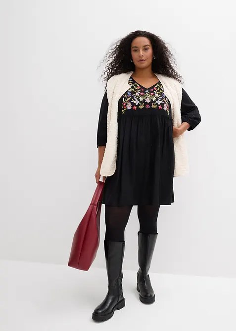 Tuniekjurk van soepele viscose, bonprix