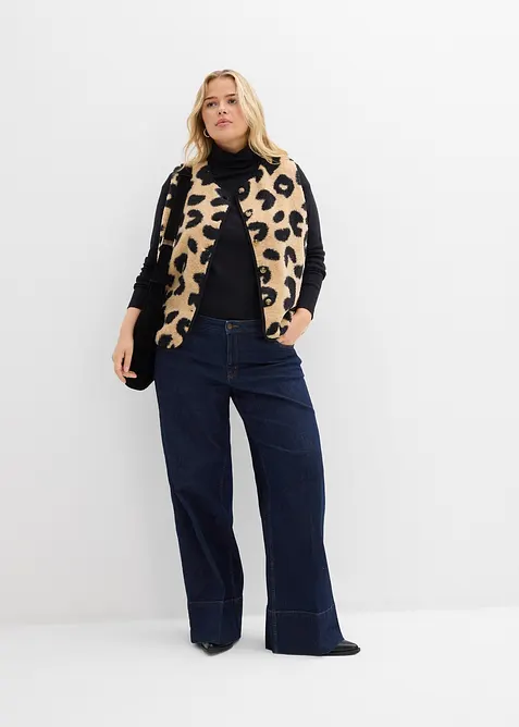 Gilet van imitatiebont, bonprix