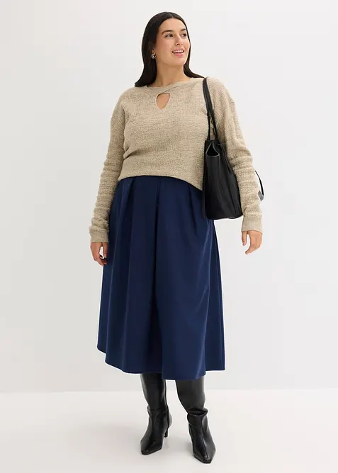 Fijn gebreide trui, bonprix