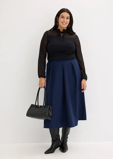 Longsleeve in een viscosemix, bonprix