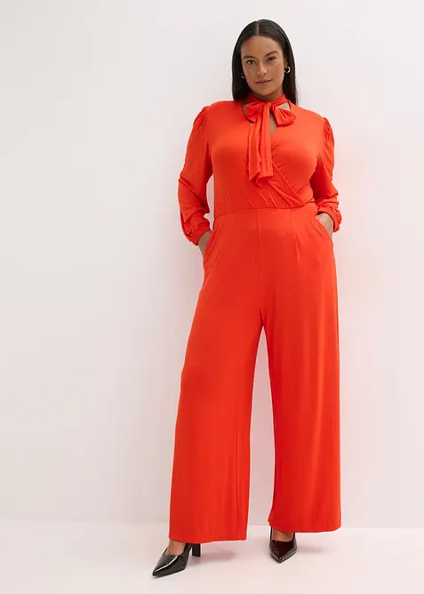 Jersey jumpsuit van soepele viscose, bonprix