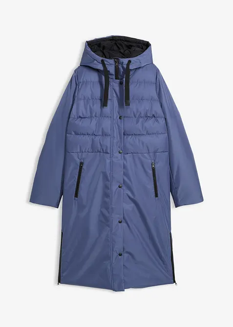 Lange gewatteerde jas, bonprix