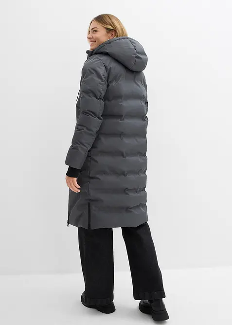 Lange gewatteerde jas, bonprix
