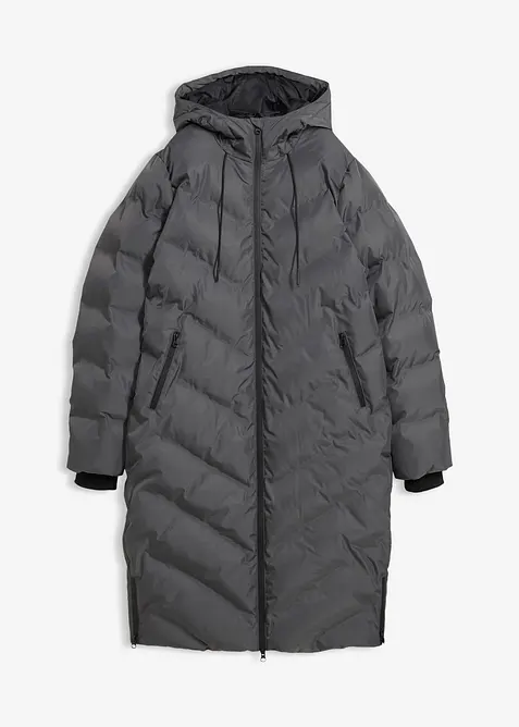 Lange gewatteerde jas, bonprix