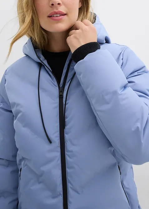 Lange gewatteerde jas, bonprix