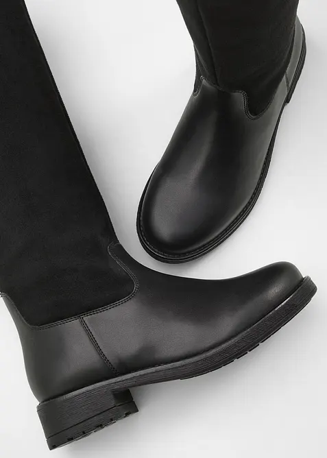 Laarzen met brede schacht, bonprix