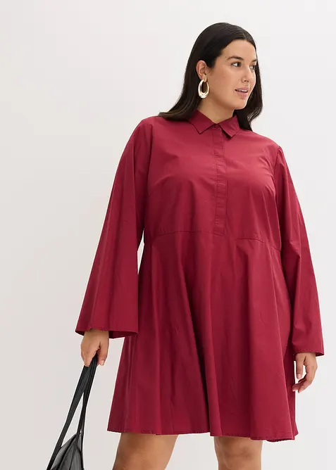 Overhemdjurk van puur katoen, bonprix