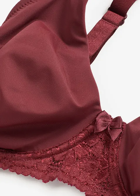 T-shirt-bh met gewatteerde bandjes, bonprix