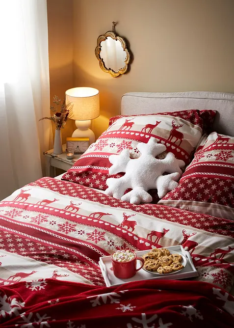 Dekbedovertrek met wintermotieven, bonprix