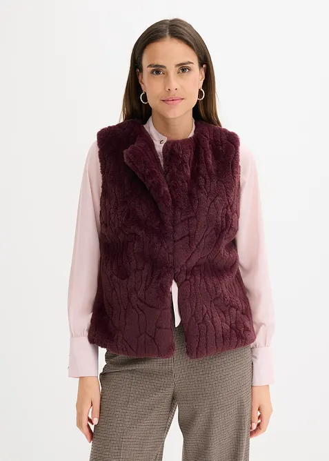 Gilet van imitatiebont, bonprix