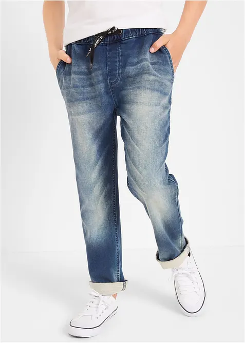 Regular fit instap jogging jeans, straight, bonprix