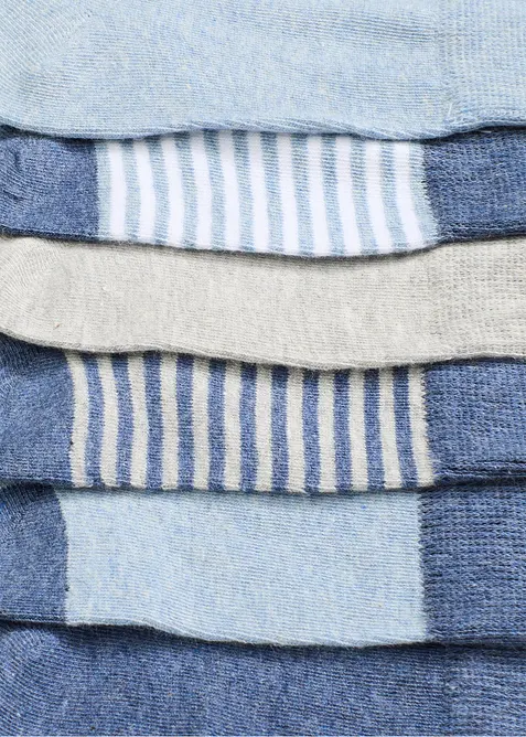 Sokken met biologisch katoen (8 paar), bonprix