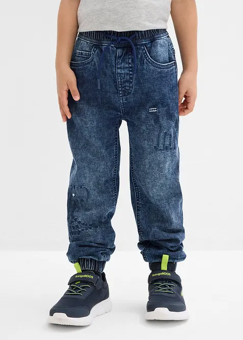 Thermo instapjeans met jersey voering, regular fit, bonprix