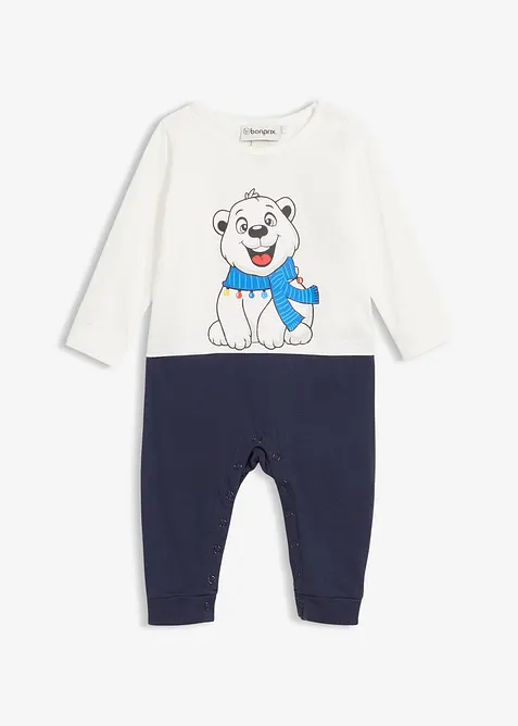 Baby jumpsuit van biologisch katoen, bonprix