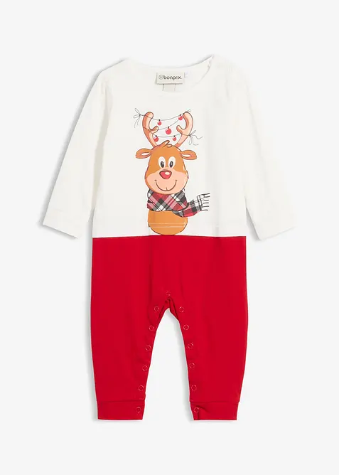 Baby jumpsuit van biologisch katoen, bonprix