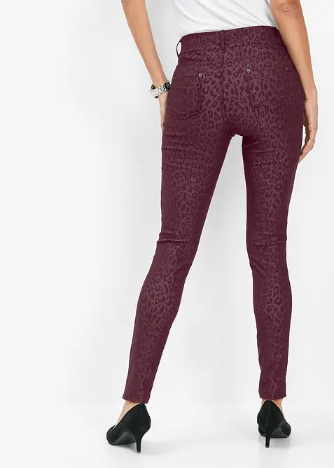 Jegging met luipaardprint, bonprix