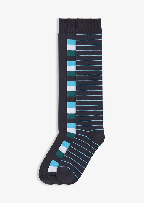 Thermo kniekousen met zacht frotté binnenin (3 paar), bonprix