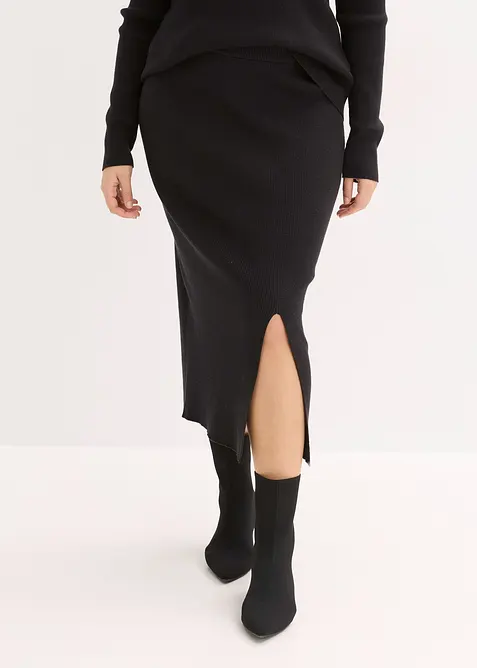 Kokerrok  in een zachte viscosemix, bonprix