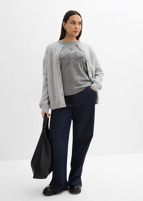 Longsleeve van biologisch katoen, bonprix