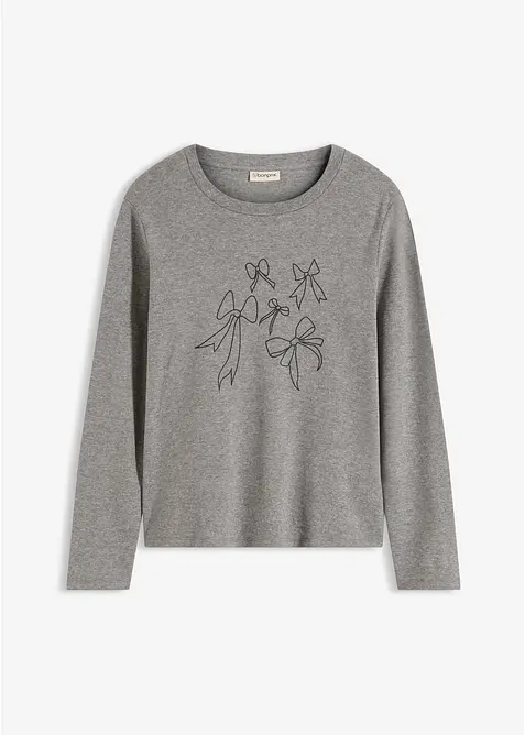Longsleeve van biologisch katoen, bonprix