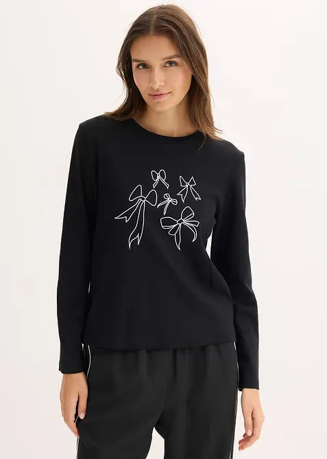 Longsleeve van biologisch katoen, bonprix