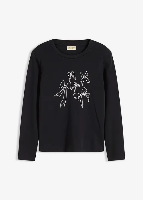 Longsleeve van biologisch katoen, bonprix