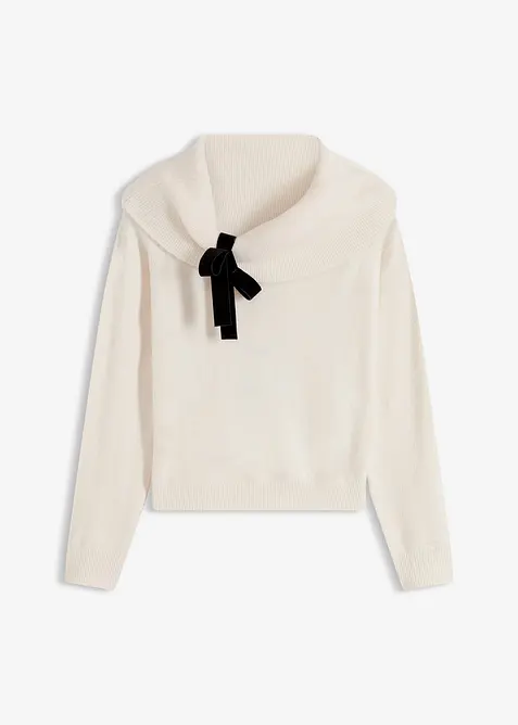 Oversized carmen trui, bonprix