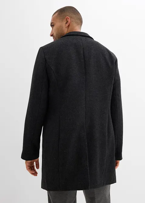 Korte coat met wol, bonprix