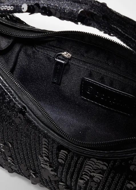 Kleine handtas met pailletten, bonprix