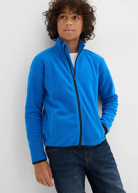 Fleece vest met opstaande kraag (set van 2), bonprix