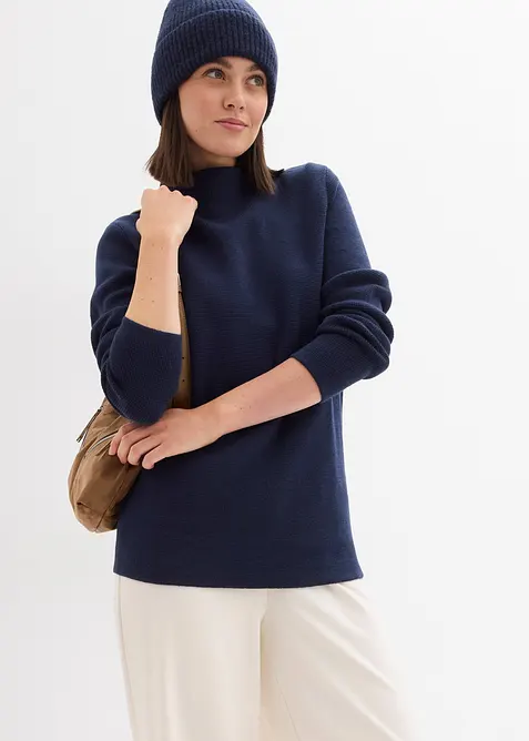 Trui met opstaande kraag, bonprix