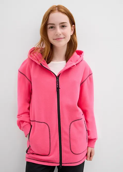 Zacht fleece vest met praktische ritssluiting, bonprix