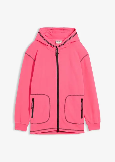 Zacht fleece vest met praktische ritssluiting, bonprix