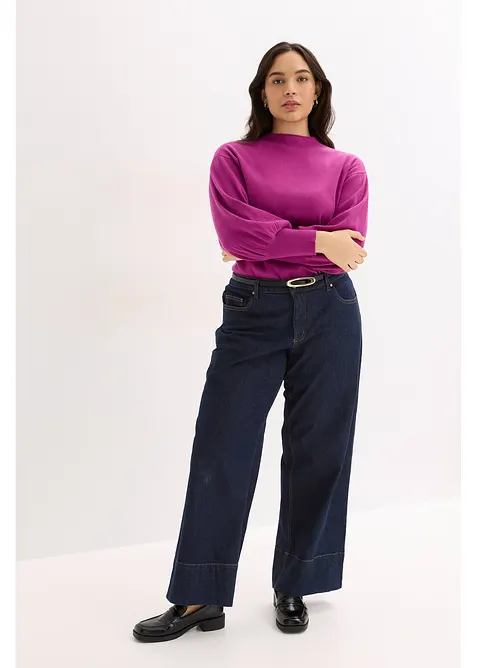 Oversized trui in een viscosemix, bonprix