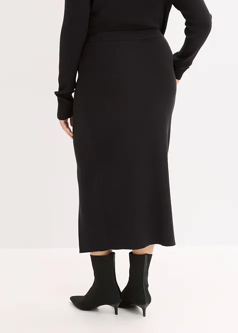 Kokerrok  in een zachte viscosemix, bonprix