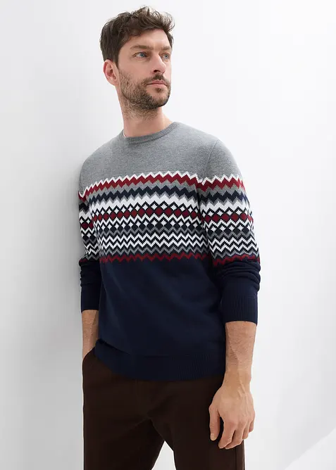 Noorse trui met katoen, bonprix