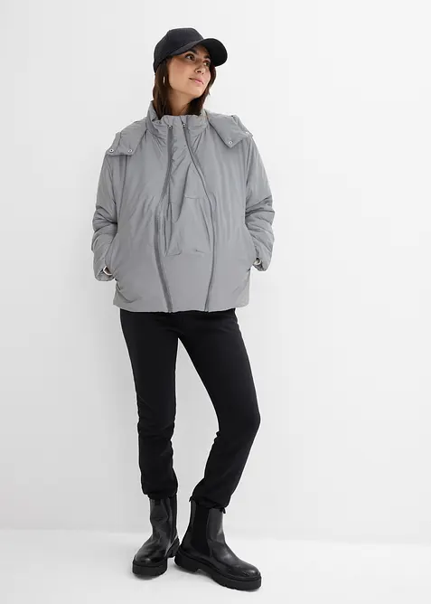 3-in-1 reflecterende zwangerschapsjas met draaginzet, bonprix