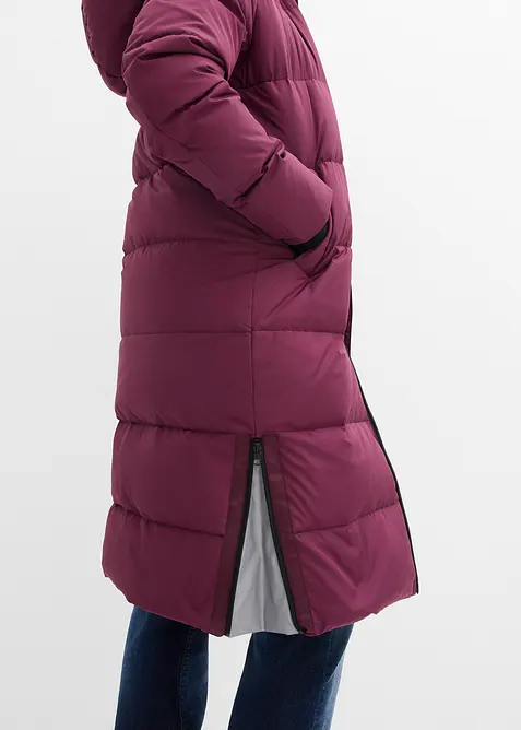 Lange outdoor jas met gerecycled dons en isolerende warmtetechnologie, bonprix