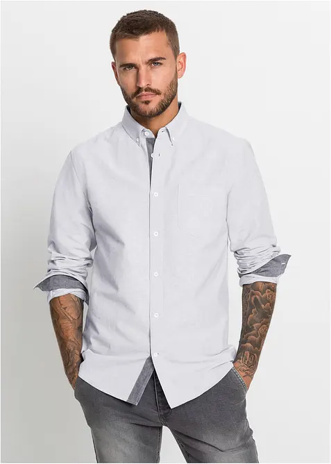 Oxford overhemd van katoen, regular fit, bonprix