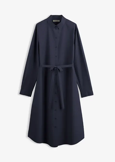 Midi jurk van puur biologisch katoen, bonprix