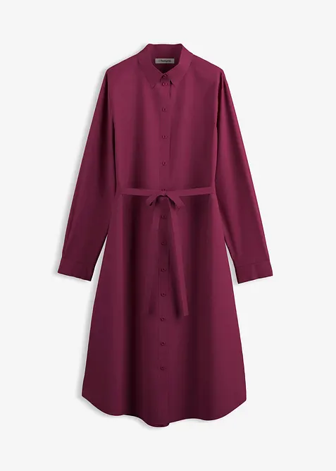 Midi jurk van puur biologisch katoen, bonprix